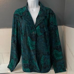 Susan graver style XL blazer